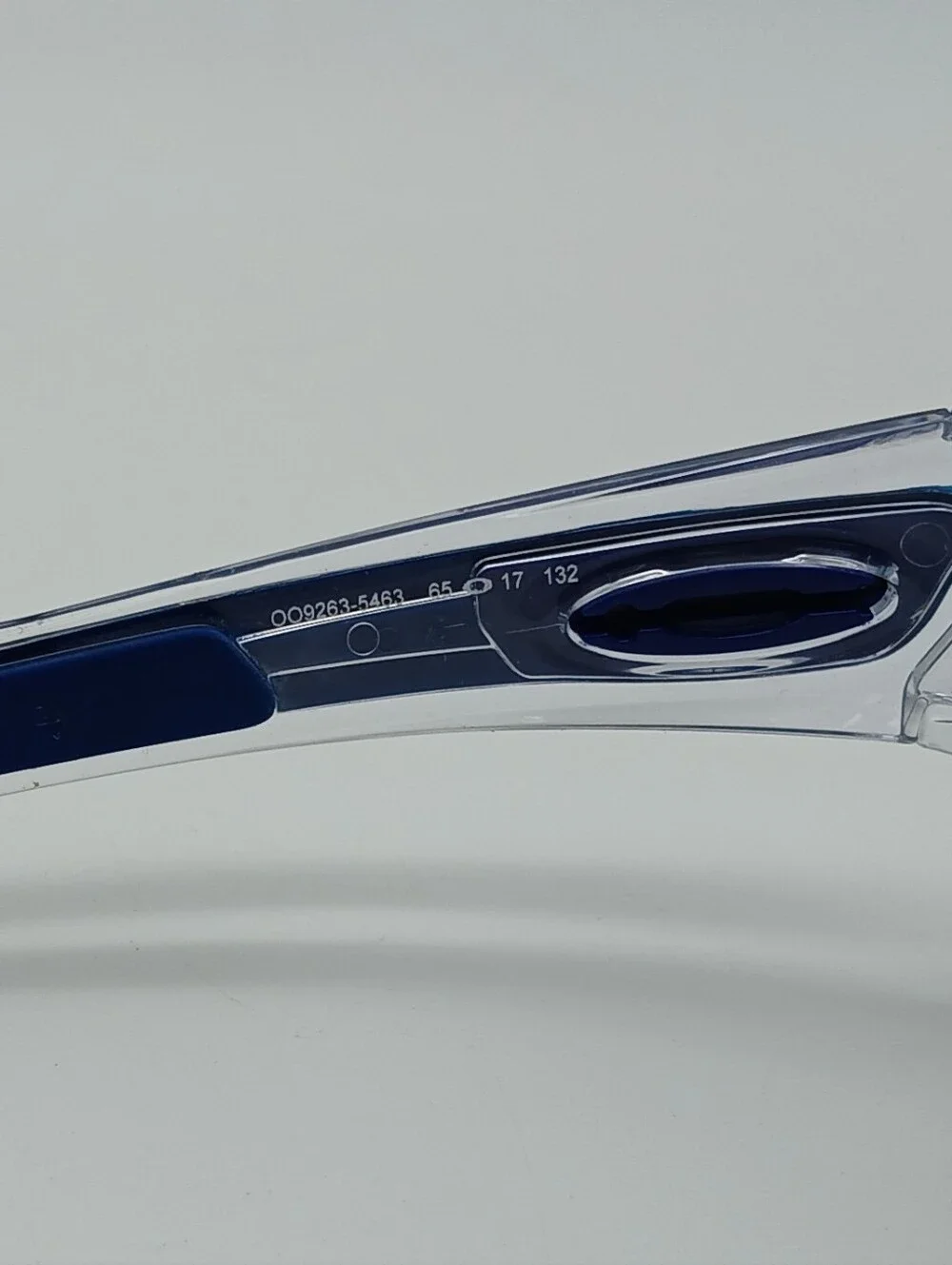 Oakley Turbine Polished Clear w/PRIZM Deep Water Polarized Lenses OO9263-5463